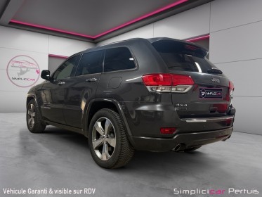 Jeep grand cherokee 3.0 v6 crd overland sièges chauffants et ventilés toit ouvrant gps garantie 12 mois occasion...