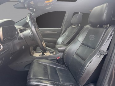 Jeep grand cherokee 3.0 v6 crd overland sièges chauffants et ventilés toit ouvrant gps garantie 12 mois occasion...