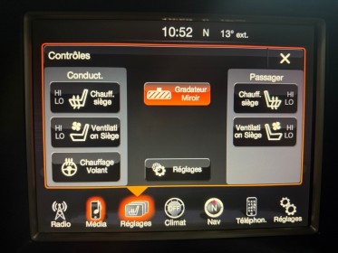 Jeep grand cherokee 3.0 v6 crd overland sièges chauffants et ventilés toit ouvrant gps garantie 12 mois occasion...