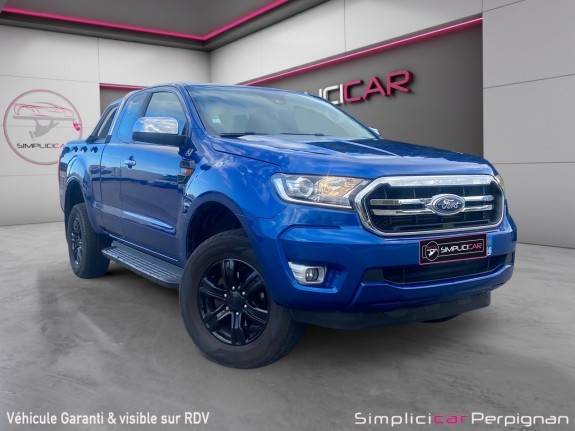 Ford ranger double cabine 2.0 ecoblue 170 bv10 xlt - pas de tva , attelage, radar de recul - garantie 12 mois occasion...