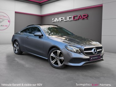 Mercedes classe e coupe 220 d 4matic executive - toit ouvrant - caméra - led d'ambiance - sièges chauffants - garantie...