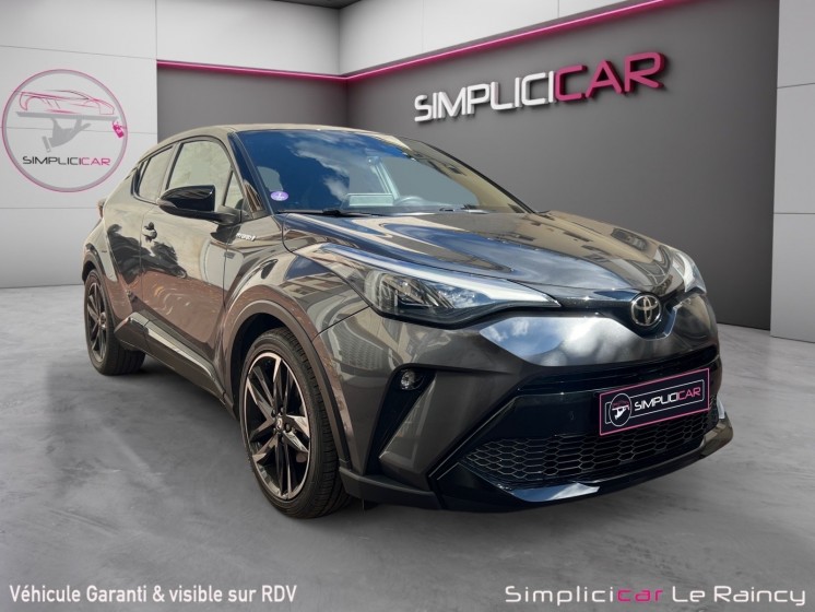 Toyota c-hr hybride my22 2.0l gr-sport excellent état garantie constructeur jusqu'à 01/2027 carplay occasion simplicicar le...