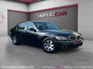 Bmw serie 7 e65/66 730d 231 ch a - sieges electriques en cuir - gps - radars av et ar occasion simplicicar lagny  simplicicar...