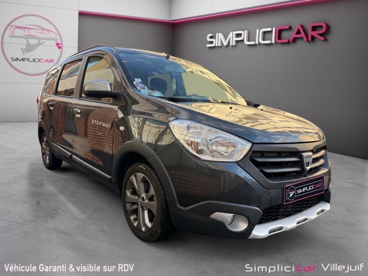 Dacia lodgy tce 115 5 places stepway,attelage, garantie 12 mois occasion simplicicar villejuif  simplicicar simplicibike france
