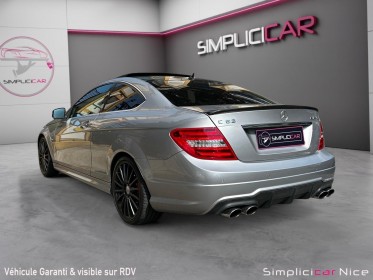 Mercedes classe c coupe 63 amg performance occasion  simplicicar nice - pfvauto simplicicar simplicibike france