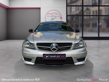 Mercedes classe c coupe 63 amg performance occasion  simplicicar nice - pfvauto simplicicar simplicibike france