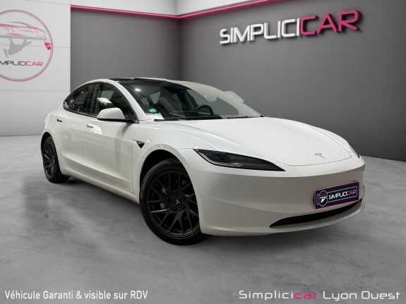 Tesla model 3 autonomie standard plus rwd - garantie constructeur occasion simplicicar lyon ouest simplicicar simplicibike...