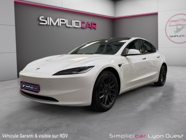 Tesla model 3 autonomie standard plus rwd - garantie constructeur occasion simplicicar lyon ouest simplicicar simplicibike...