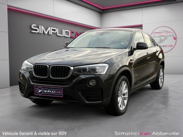 Bmw x4 f26 xdrive20d 190ch garantie 12 mois suivi complet 2ème main occasion abbeville simplicicar simplicibike france