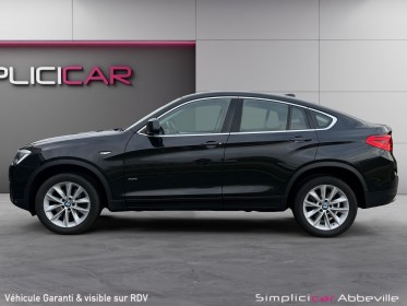 Bmw x4 f26 xdrive20d 190ch garantie 12 mois suivi complet 2ème main occasion abbeville simplicicar simplicibike france