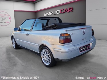 Volkswagen golf cabriolet 1.6i 100 ch carat occasion  simplicicar nice - pfvauto simplicicar simplicibike france