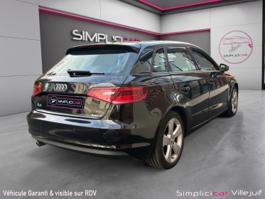 Audi a3 sportback 1.6 tdi 110 ambition, feux led, bluetooth audio, garantie 12 mois occasion simplicicar villejuif ...