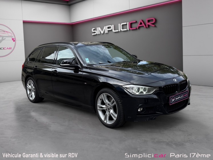 Bmw serie 3 touring f31 330d xdrive 258 ch m sport a - camÉra 360° - affichage tÊte haute - siÈges chauffant - keyless...