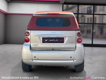 Smart fortwo cabrio smart  1.0 71ch mhd passion occasion cannes (06) simplicicar simplicibike france