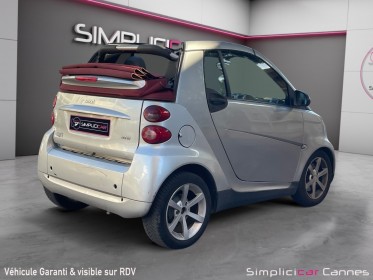 Smart fortwo cabrio smart  1.0 71ch mhd passion occasion cannes (06) simplicicar simplicibike france