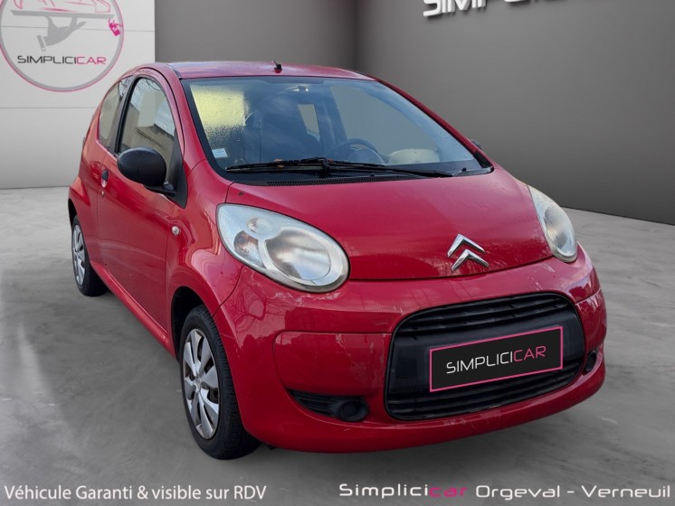 Citroen c1 1.0i 68 ch / ieal jeune permis / faible kilometrage occasion simplicicar orgeval  simplicicar simplicibike france