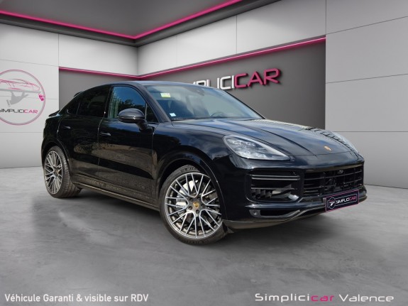 Porsche cayenne coupe 4.0 v8 550ch tiptronic bva turbo chrono burmester pse chauffants/ventilés acc garantie 12 mois...