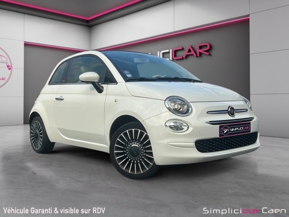 Fiat 500c serie 6 1.2 69 ch eco pack lounge - garantie 12 mois occasion simplicicar caen  simplicicar simplicibike france
