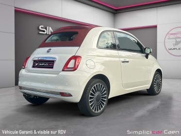 Fiat 500c serie 6 1.2 69 ch eco pack lounge - garantie 12 mois occasion simplicicar caen  simplicicar simplicibike france