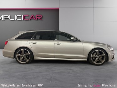 Audi a6 avant v6 3.0 bitdi dpf 313 quattro s line tiptronic 8 a gps, sièges chauffants, clim multizone garantie 12 mois...