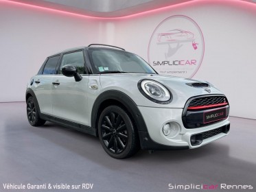 Mini hatch 5 portes cooper s 192 ch bva6 finition red hot chili - carnet complet - toit ouvrant - camera de recul occasion...