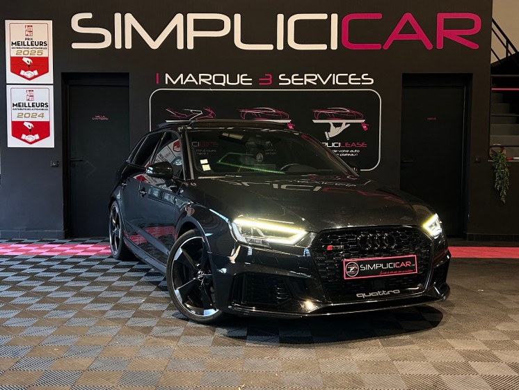 Audi rs3 sportback 2.5 tfsi 400 moteur daza s tronic 7 quattro -garantie 12 mois- occasion  simplicicar aix les bains...