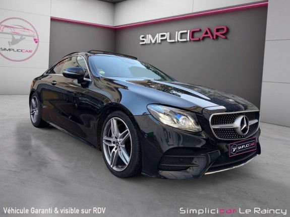 Mercedes classe e coupe 220 d 9g-tronic fascination entretiens mercedes toute options occasion simplicicar le raincy...