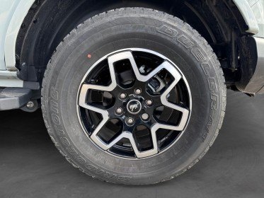 Ford bronco malus payé origine france - outer banks 2.7l v6 335 ch cactus grey - bang et olufsen - camera 360 occasion...