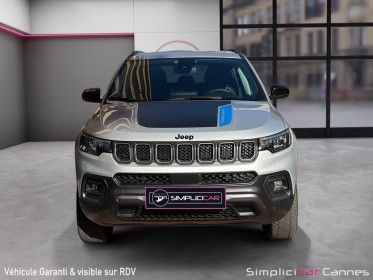 Jeep compass 1.3 phev t4 240 ch 4xe eawd trailhawk occasion cannes (06) simplicicar simplicibike france
