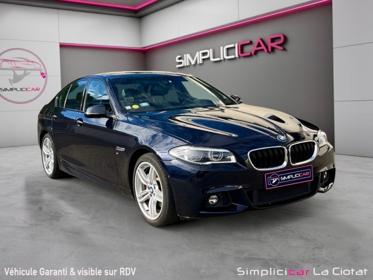 Bmw serie 5 f10 lci 530d xdrive 258 ch m sport faible kilometrage to occasion simplicicar la ciotat simplicicar simplicibike...
