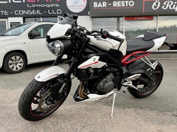 Triumph street triple r 765  garantie 6 mois occasion simplicicar limoges  simplicicar simplicibike france