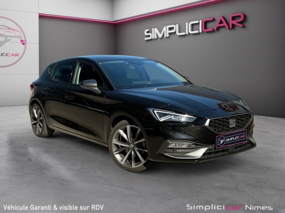 Seat leon 2.0 tdi 150 dsg7 fr - caméra de recul - régul adaptatif - keyless - garantie 12 mois occasion simplicicar nimes -...