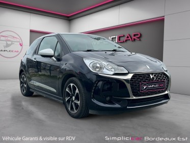 Ds ds 3 1.2 130ch ss bvm6 be chic camera carplay courroie faite garantie 12 mois occasion simplicicar bordeaux  simplicicar...