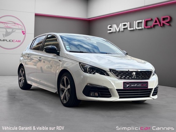 Peugeot 308 puretech 130ch ss bvm6 gt line occasion cannes (06) simplicicar simplicibike france