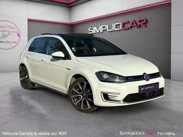 Volkswagen golf 1.4 tsi 204 hybride rechargeable dsg6 gte - toit ouvrant - régul adaptatif - carplay - garantie 12 mois...