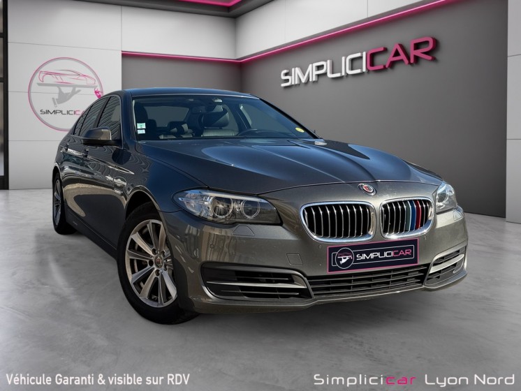 Bmw serie 5 f10 lci 520d 190 ch lounge plus / garantie 12 mois occasion simplicicar lyon nord simplicicar simplicibike france