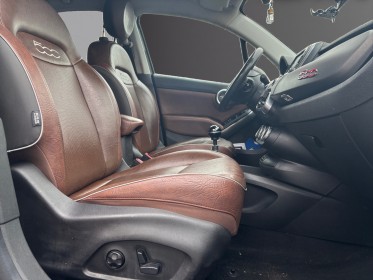 Fiat 500x 2.0 multijet 140 ch 4x4 cross  - sièges cuir - sièges electriques - carnet d'entretien occasion simplicicar lagny...