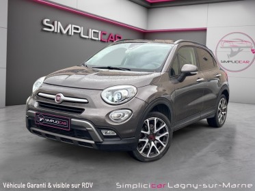 Fiat 500x 2.0 multijet 140 ch 4x4 cross  - sièges cuir - sièges electriques - carnet d'entretien occasion simplicicar lagny...