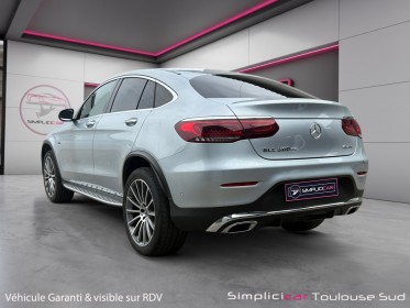 Mercedes glc coupe 300 de 9g-tronic 4matic amg line toit ouvrant caméra 3d sièges chauffants occasion simplicicar toulouse...