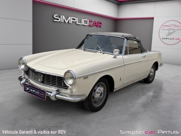 Fiat  1500 72 ch cabriolet occasion simplicicar pertuis  simplicicar simplicibike france
