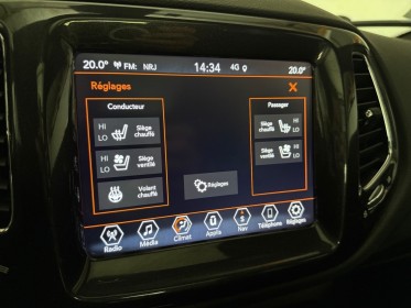 Jeep compass my20 hybride 1.3 240 ch phev at6 4xe eawd s garantie 12 mois sièges chauffants ventilés système son alpine...