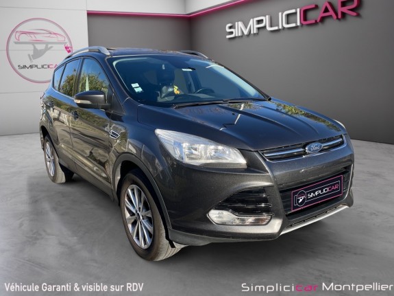Ford kuga 2.0 tdci 150 ss 4x4 titanium powershift a garantie 12mois occasion montpellier (34) simplicicar simplicibike france