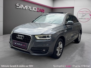 Audi q3 q3 2.0 tdi 140 ch ambition luxe  régulateur de vitesse /radar de stationnement ar /système hi-fi surround occasion...