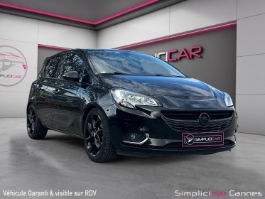 Opel corsa 1.4 turbo 100 ch black edition occasion cannes (06) simplicicar simplicibike france
