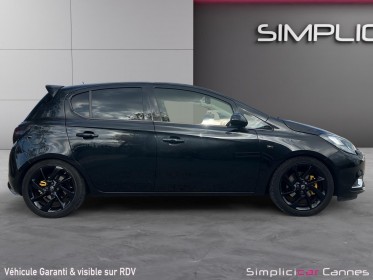 Opel corsa 1.4 turbo 100 ch black edition occasion cannes (06) simplicicar simplicibike france