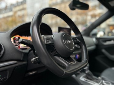 Audi a3 cabriolet 1.4 tfsi 115 s tronic 7 design luxe - apple carplay - camÉra de recul - virtual cockpit occasion paris...