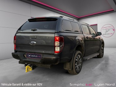 Ford ranger double cabine 3.2 tdci 200 4x4 bva6 wildtrak hardtop 12 mois garantie occasion simplicicar lyon nord simplicicar...