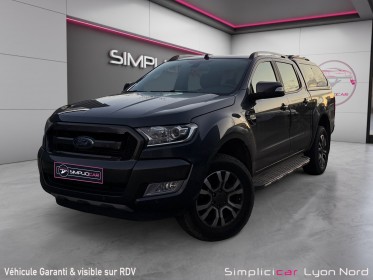 Ford ranger double cabine 3.2 tdci 200 4x4 bva6 wildtrak hardtop 12 mois garantie occasion simplicicar lyon nord simplicicar...