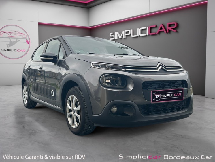 Citroen c3 c3 puretech 82 graphic courroie faite pour la vente garantie 12mois occasion simplicicar bordeaux  simplicicar...