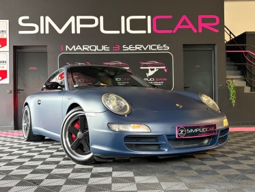 Porsche 911 carrera coupe 997 s coupe 3.8i - covering bleu mat - garantie 12 mois - occasion  simplicicar aix les bains...